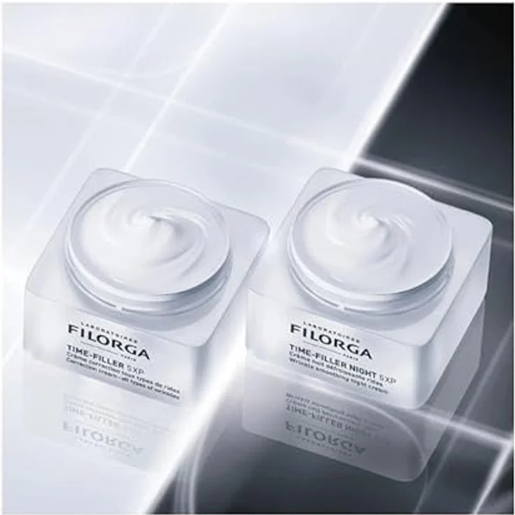 FILORGA TIME-FILLER NIGHT 5XP, Nachtcreme gegen Falten mit revitalisierender Wirkung, 50 ml – Bild 3
