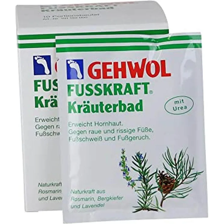 Gehwohl Fußkraft Kräuterbad 10 Portionsbeutel A 20 g