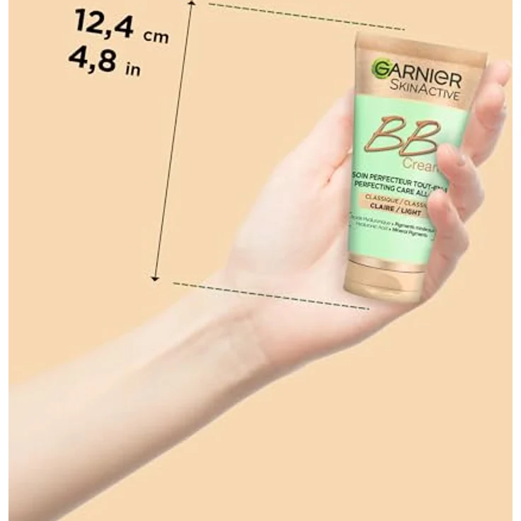 Garnier SkinActive BB Cream Classic Perfektionierende All-in-1 Pflege Hell 50 ml  – Bild 6