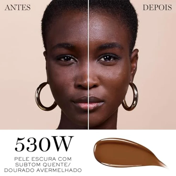 Lancome Make-up: flüssige Gesichtsbasis, Teint Idole Ultra Wear Base Care & Glow 530 W (30 ml) – Bild 2