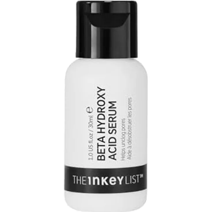 The INKEY List Beta Hydroxy Acid Serum 2% Salicylsäure 1% Hyaluronsäure, Peeling Serum zur Bekämpfung von Mitessern und Pickeln 30 ml