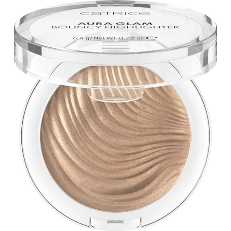 Catrice Aura Glam Bouncy Highlighter, Highlighter 6.4 g, Farbton 010 Moonlit Sand, lichtreflektierende Pigmente – Bild 1