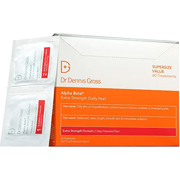Dr Dennis Gross Reinigung Alpha Beta Peel Extra Strength Gesichtspeeling 1 Stück mit hauterneuernder Wirkung – Bild 2