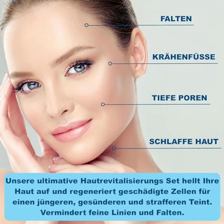 P-Beauty Cosmetic Accessories Gesichtsserum Set, Vitamin C, Hyaluron & Retinol, Anti-Aging, 60ml, Aufhellend, feuchtigkeitsspendend, ohne fettige Rückstände – Bild 5