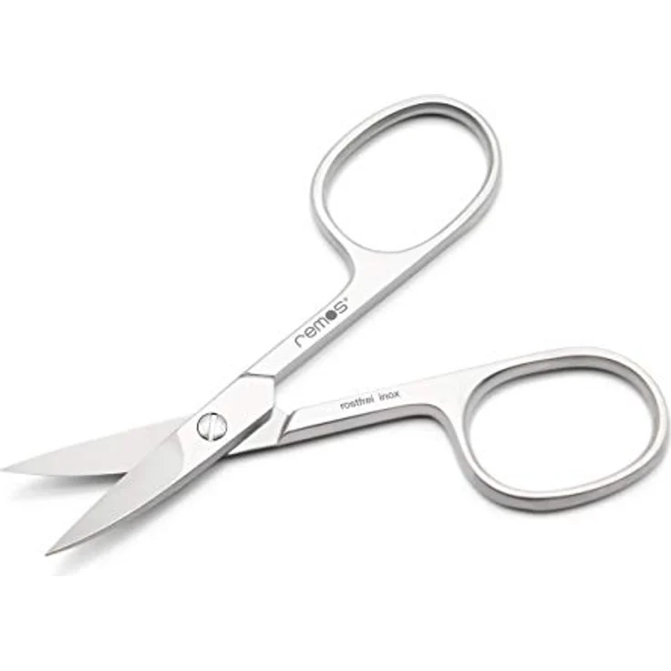 remos professional body care REMOS Nagelschere Edelstahl [INOX] 9.5cm, gebogene Klinge für präzisen Schnitt von Fingernägeln und dünnen Fußnägeln – Bild 5