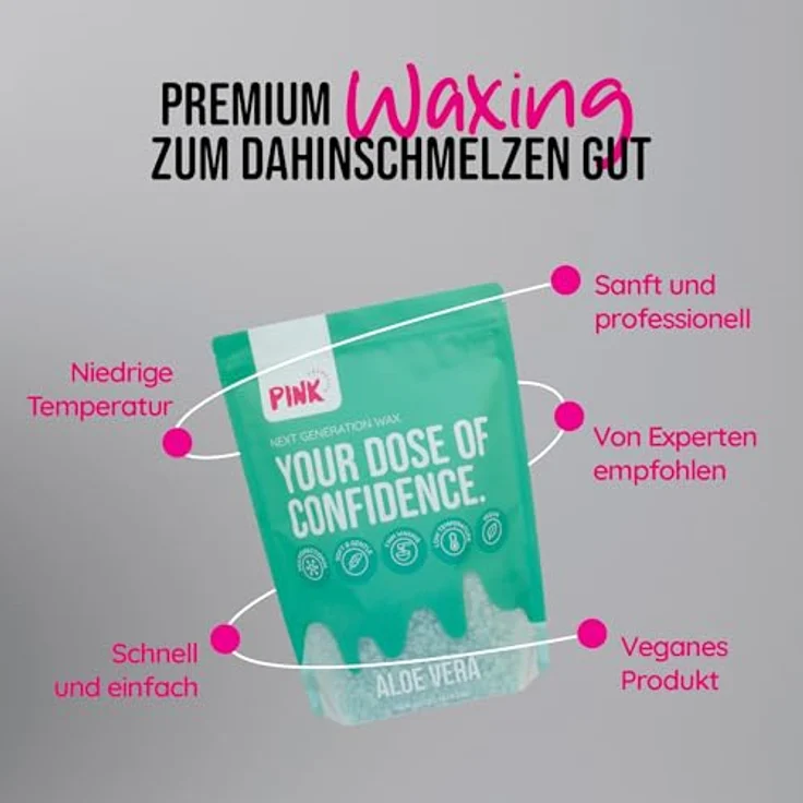 Pink Cosmetics Next Generation Aloe Vera Wax 800 g – Bild 3