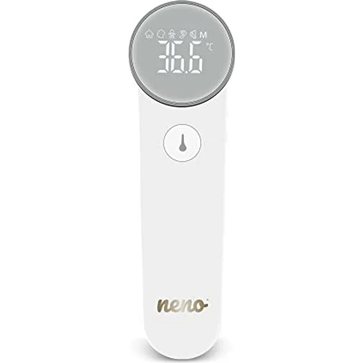 Neno Medic T07, Fieberthermometer für Ohr und Stirn, berührungslose Temperaturmessung, inklusive Tasche, präzise und hygienisch – Bild 4
