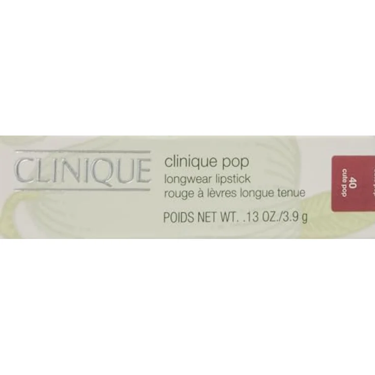 Clinique Pop™ Longwear Lipstick Satin, Lippenstift mit langanhaltender Farbe, Farbton Cute Pop, 3.9 g – Bild 5