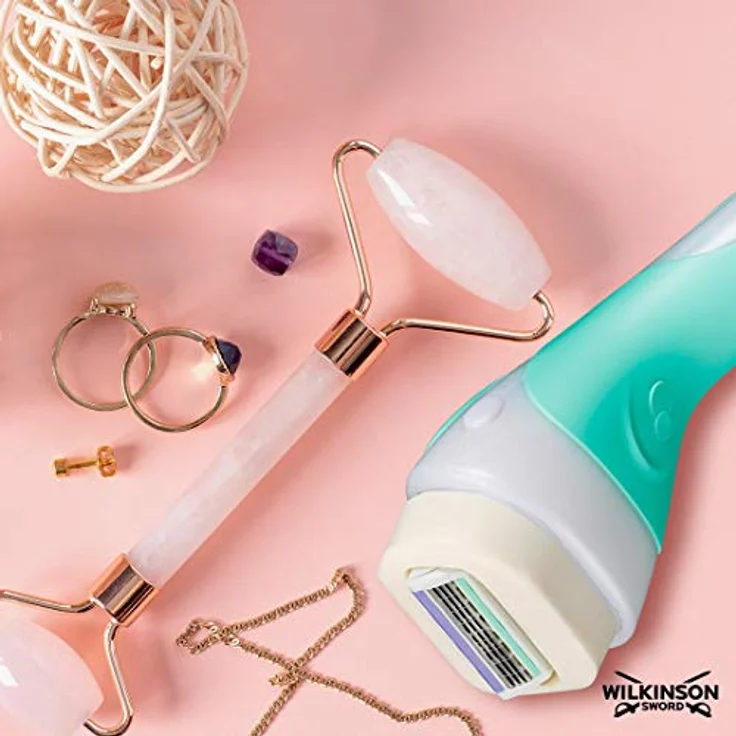 Wilkinson Sword Intuition Sensitive Care Damen Rasierer mit 6 Ersatzklingen – Bild 9