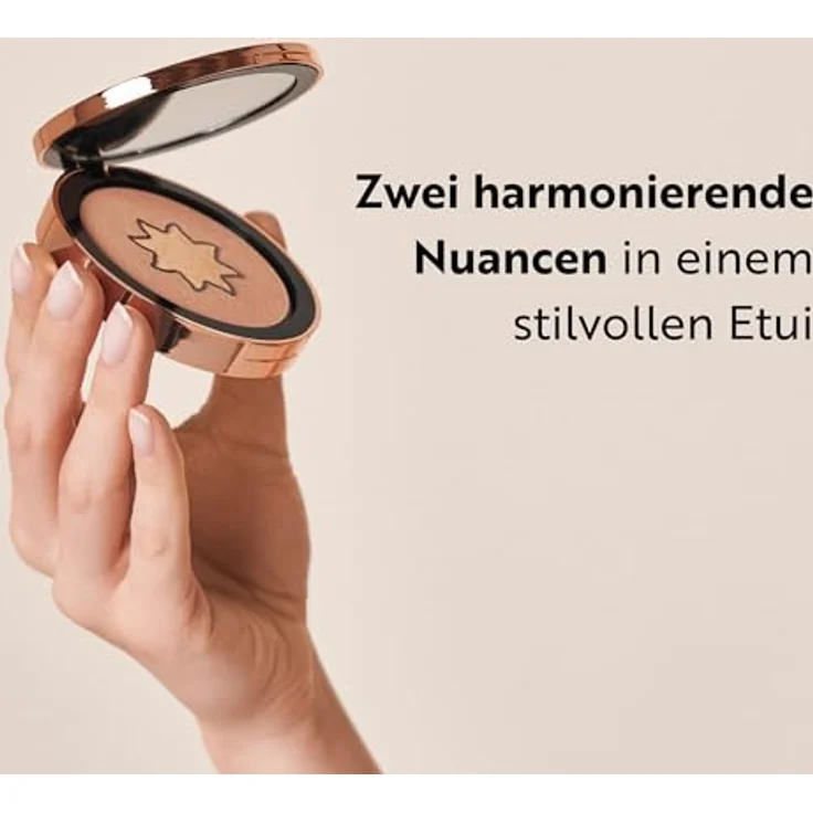 M. Asam MAGIC FINISH Satin Bronzer Light, Bronzer Puder Duo mit Satin-Touch Textur, vegan, silikonfrei, 6,5g, für natürlichen Glow – Bild 5