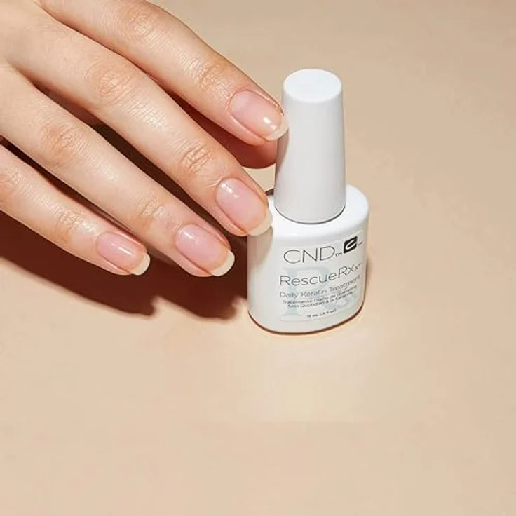 CND RescueRx Daily Keratin Treatment 15 ml Transparent, Nagelhärter, stärkend – Bild 8