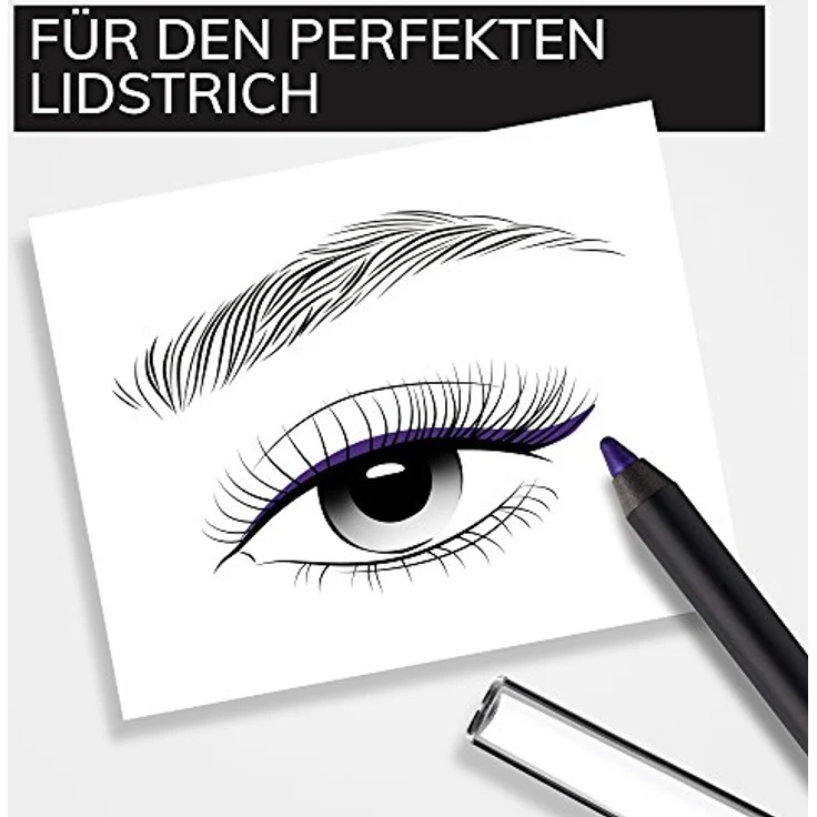 Manhattan X-Act Eyeliner Pen – Lila Eyelinerstift für den perfekten Lidstrich – Waterproof – Farbe Purplelicious 64P – 1 x 1g – Bild 3