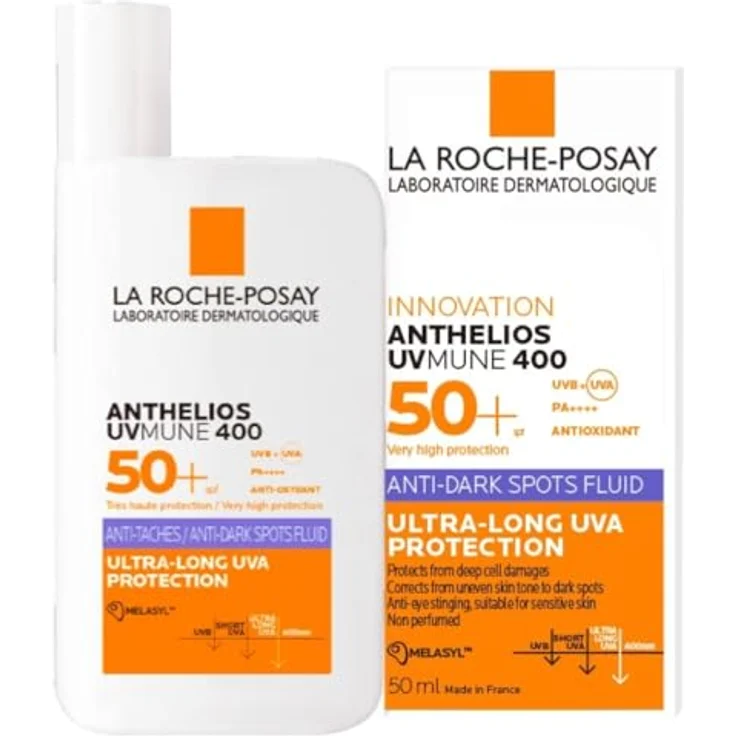 La Roche-Posay Anthelios UVM ANTIPIGM FL 50 ml, Gesichtssonnencreme mit Anti-Pigmentflecken-Formel – Bild 2