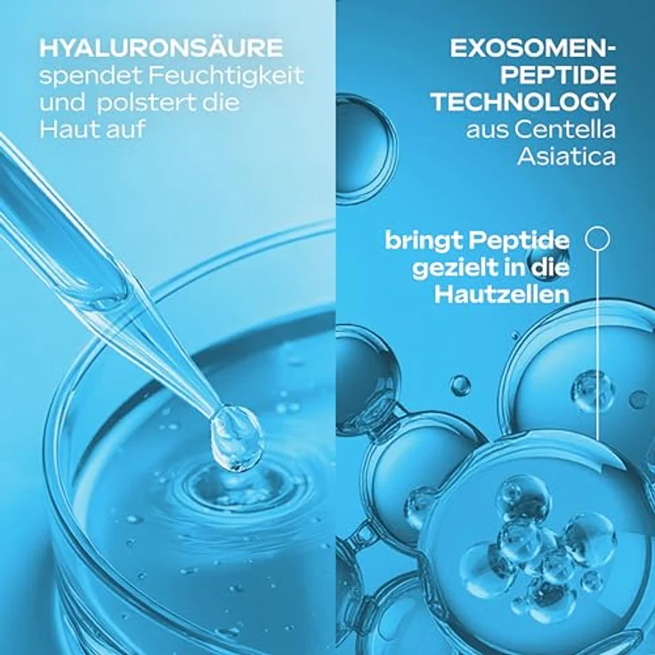 Weleda Bio Exo Boost Hydrobounce Tuchmaske, Gesichtsmaske mit Hyaluronsäure und EXOSOMES PEPTIDES TECHNOLOGY für Feuchtigkeitsboost und strahlenden Glow, 20ml, vegan – Bild 4