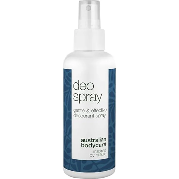 Australian Bodycare Deospray Unisex, reduziert Schweiß und Geruch mit 4-Terpineol, schnelltrocknend und ohne Flecken, dermatologisch getestet