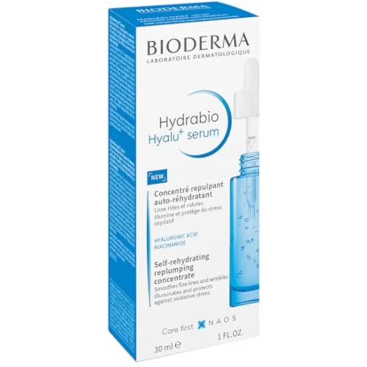 Bioderma Hydrabio Hyalu+ Serum 30ml, Hochkonzentriertes Serum zur Reduzierung tiefer Falten in Tagen – Bild 3
