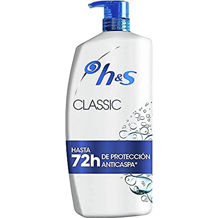 H&S Champu Clasico 900Ml, Klassisches Shampoo mit Antioxidantien, 900 ml
