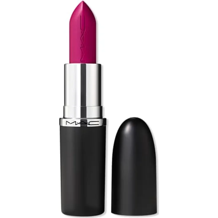 MAC M·A·Cximal MACXIMAL Sleek Satin Lippenstift, 3,5 g, intense Farbe, feuchtigkeitsspendend, POPSTAR PINK – Bild 1