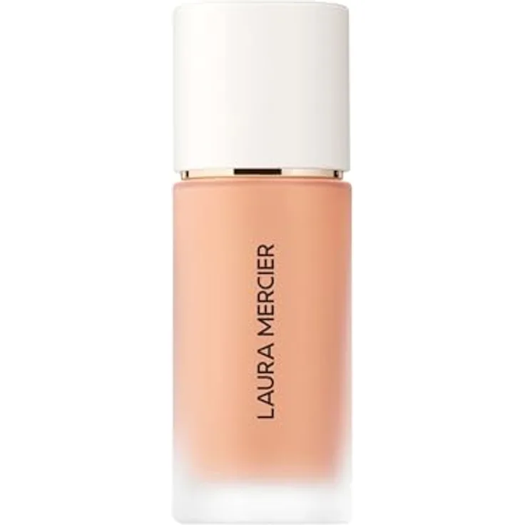 Laura Mercier REAL FLAWLESS FOUNDATION, wasserfeste Foundation mit mittlerer Deckkraft, 29 ml, 3N1 BUFF