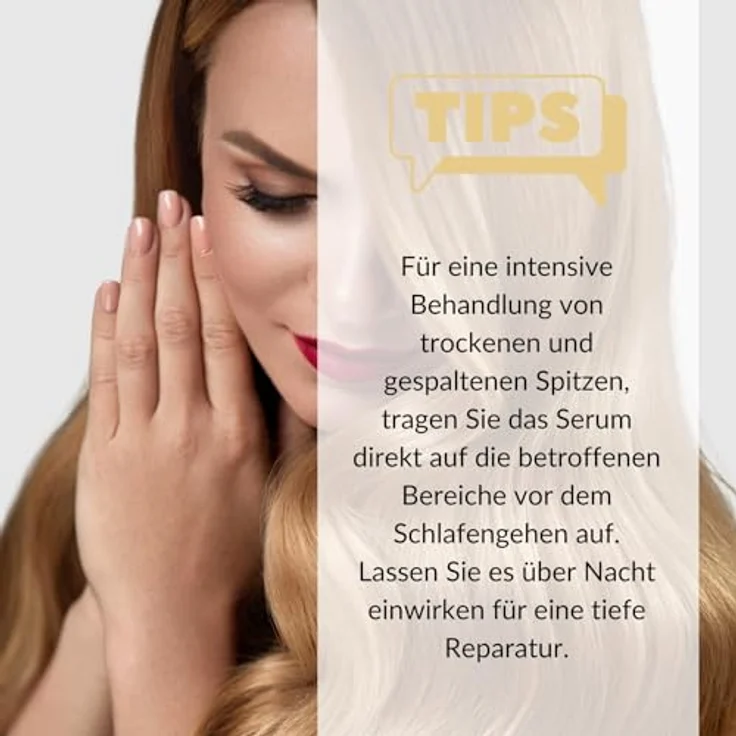 M PURE MINERAL DEAD SEA COSMETICS Pure Mineral Haarserum mit Rizinusöl, 100ml - Fördert Haarwachstum, reduziert Spliss, ohne Sulfate, Parabene und Petrolate – Bild 4
