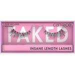 Catrice Faked Insane Length Lashes, künstliche Wimpern, Schwarz, langanhaltend, Falsche Wimpern-Effekt, ohne Mikroplastikpartikel, Nanopartikel frei, ohne Parfüm, ölfrei, 1er Pack (1pair)