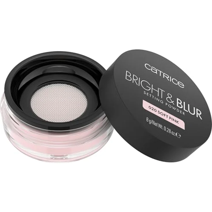 Catrice Bright & Blur Setting Powder, 8 g, mattierendes Puder für strahlenden Teint, alkoholfrei und parabenfrei – Bild 1
