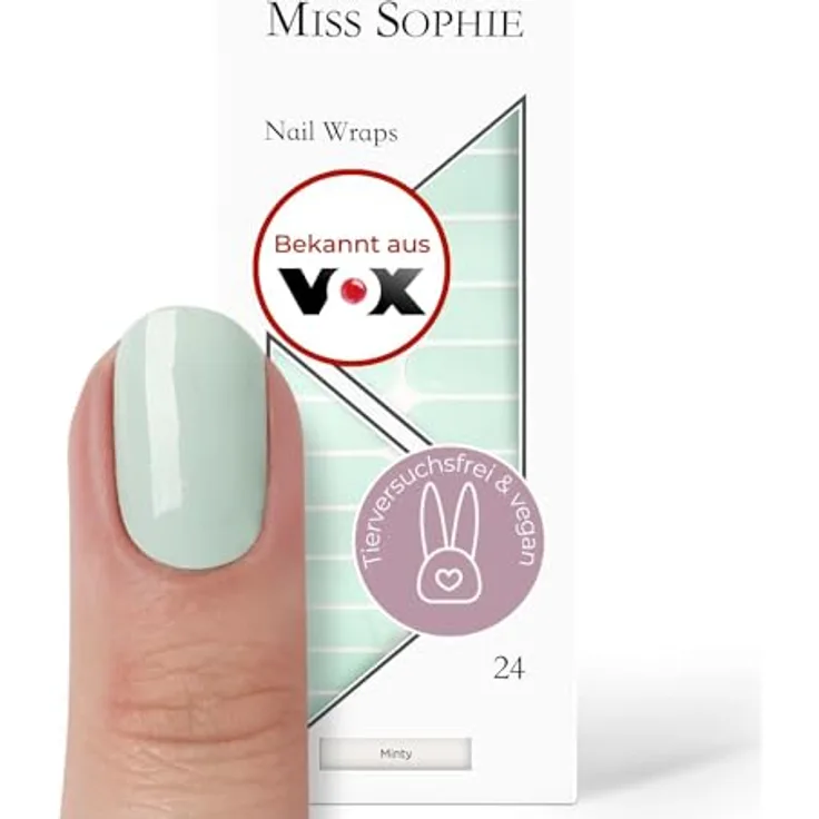 Miss Sophie's Minty Nagelfolie Einfarbig Grünton 20 g