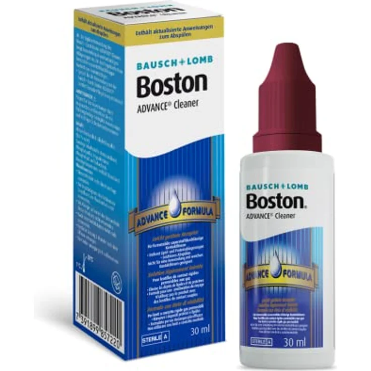 Bausch & Lomb BOSTON ADVANCE Cleaner, 30 ml Reinigungslösung für Kontaktlinsen – Bild 5