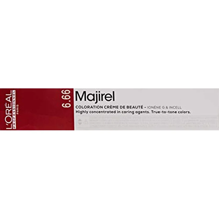 L'Oréal Majirouge Haarfarbe 6,66 dunkelblond tiefes rot 50 ml – Bild 2
