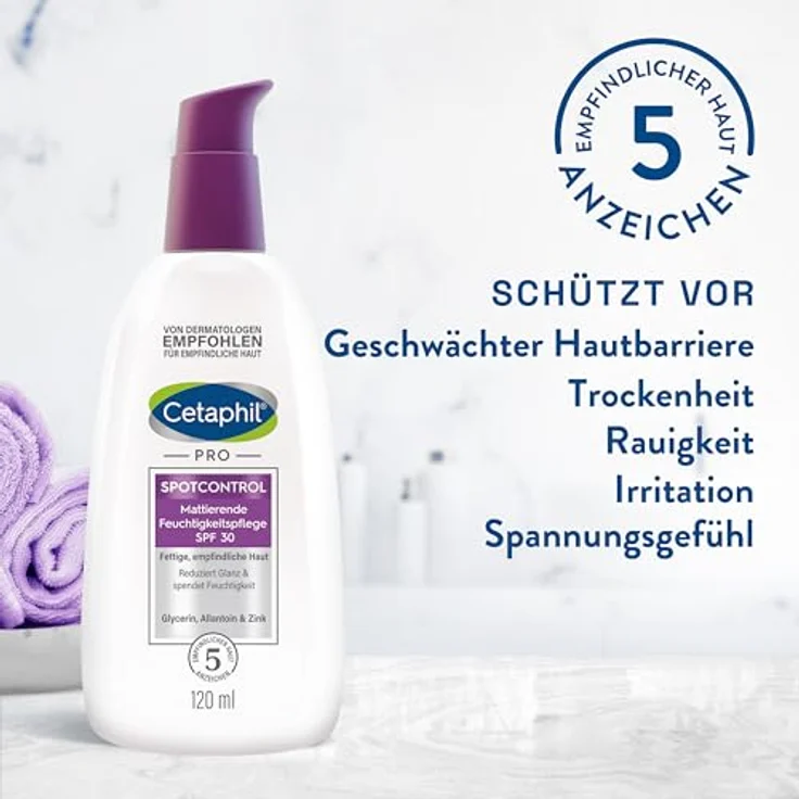 Cetaphil Pro Spot Control mattierende Feuchtigkeitscreme, 120 g – Bild 4