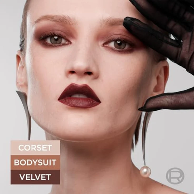 L'Oréal Paris x Mugler Limited Edition Lidschatten Palette Nude, Hoch-pigmentierte Formel für dramatische Augenlooks, 8 g – Bild 5