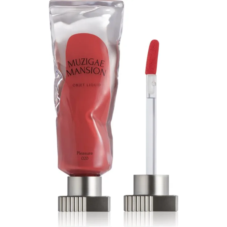 MUZIGAE MANSION Objet Liquid, langanhaltender flüssiger Lippenstift mit Matt-Effekt, Farbton 020 Pleasure, 6 ml
