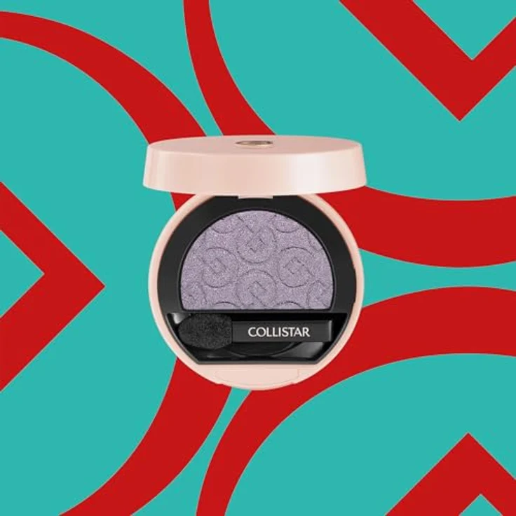 Collistar Impeccabile Compact Eyeshadow 535 Indigo Shimmer, intensiver Lidschatten mit langem Halt und intensivem Glitzereffekt, 3 g – Bild 2