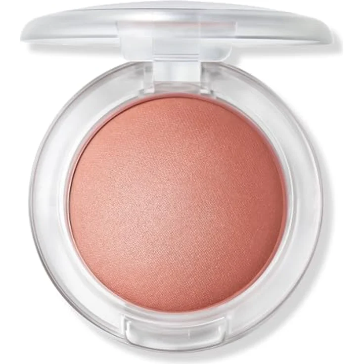 MAC Cosmetics Glow Play Blush, Rouge für strahlende Haut im Farbton Blush, please, 7,3 g - leichte Textur mit Langzeiteffekt, verleiht gesunde Farbe und Hauch von Bräune – Bild 1