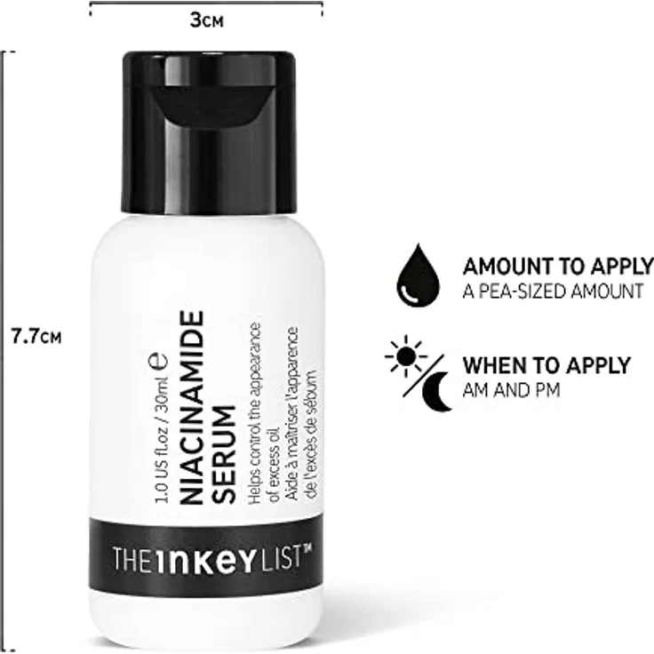 The INKEY List 10% Niacinamide Serum zur Kontrolle von überschüssigem Öl und Rötungen, 30 ml – Bild 3