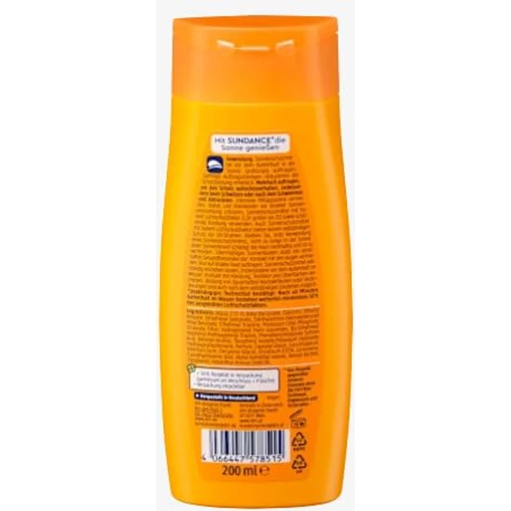 Sundance Sonnenmilch LSF 30, 200ml, wasserfest, vegan, glutenfrei, ohne Parabene, ohne Aluminiumsalze – Bild 2