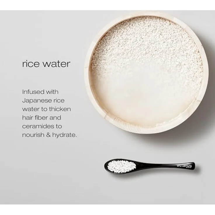 Shu Uemura Izumi Tonic Verdichtendes und stärkendes Shampoo für brüchiges Haar mit Reiswasser, Mehr Feuchtigkeit und Glanz, 300 ml – Bild 4