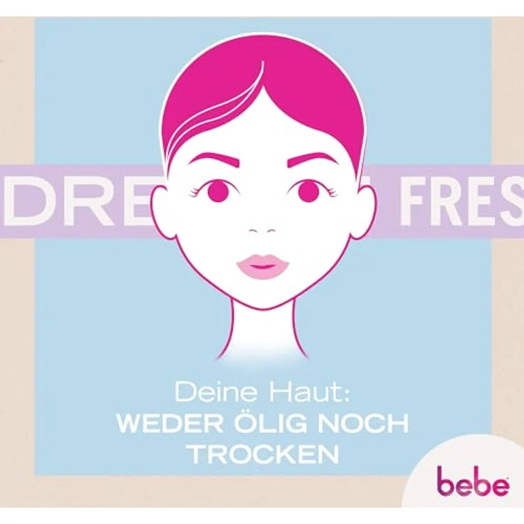bebe Softe Feuchtigkeitspflege (50ml), spendet 24h Feuchtigkeit für normale Haut mit Pfirsichextrakt & Vitamin E – Bild 3