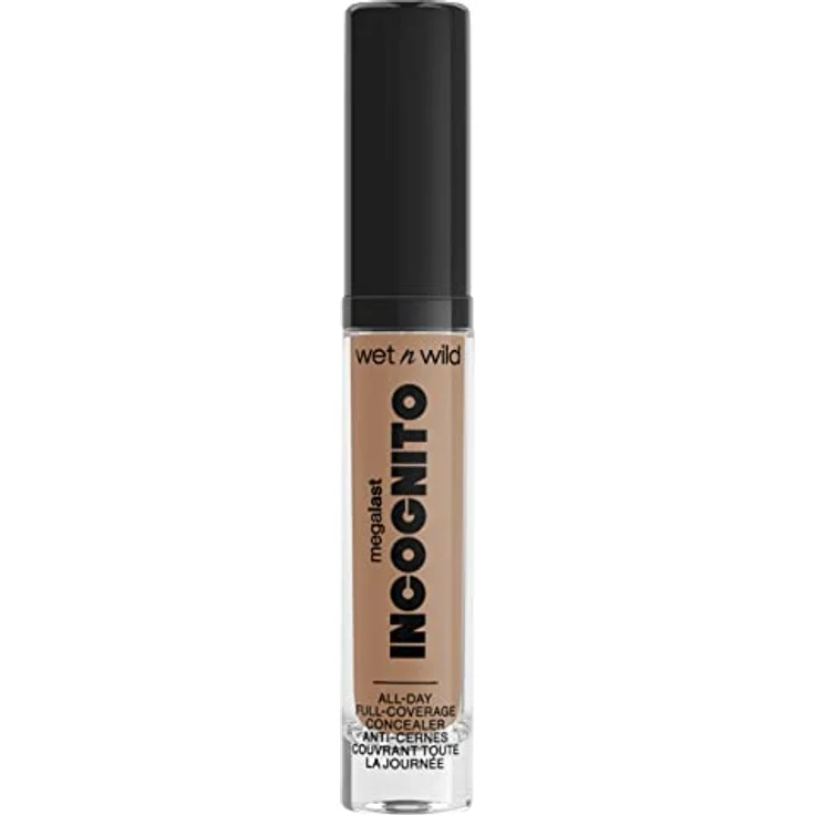 Wet n Wild MegaLast Incognito, cremiger Concealer für volle Abdeckung, hochpigmentiert, Farbton Light Medium, 5,5 ml – Bild 3