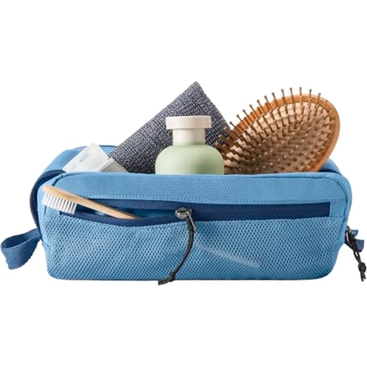 Eagle Creek Pack-It Reveal Quick Trip Blue Dawn, Kulturbeutel aus recyceltem Material, wasserabweisend – Bild 4