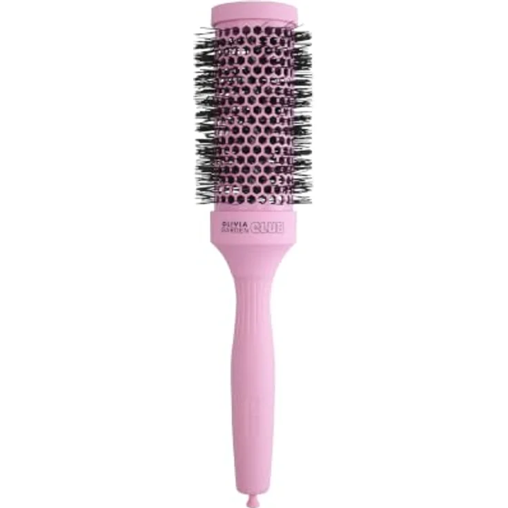 Olivia Garden Club THE GLOW Blowout Ceramic Round Brush, Rundbürste für voluminöse Blowouts, pink, ergonomischer Griff, keramikbeschichtet – Bild 1
