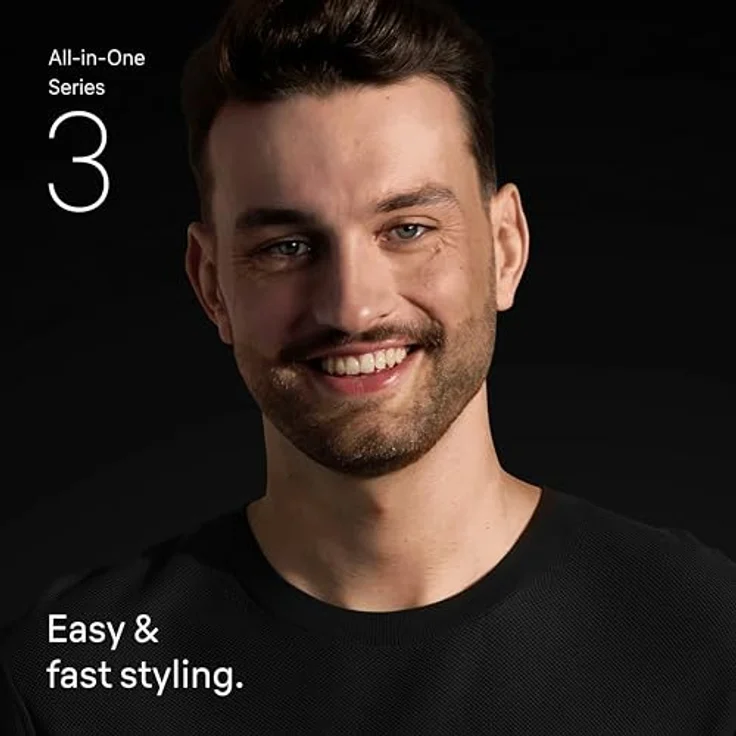 Braun MULTIGROOM AIO3560, 10-in-1 Haarschneider mit 14 Längeneinstellungen, ultrascharfen Klingen und 50 Minuten Akkulaufzeit – Bild 2