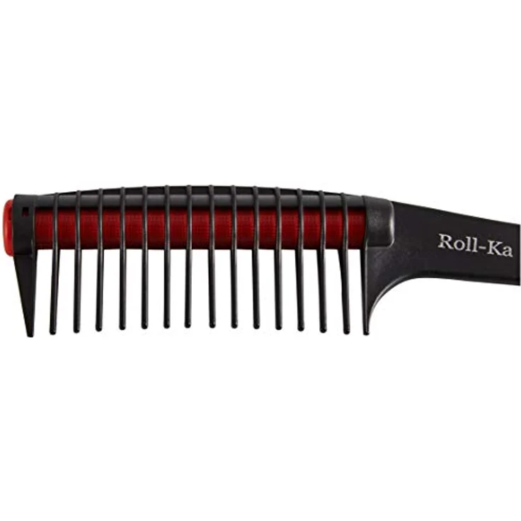 HERCULES SÄGEMANN - 79400 Roll-Ka | Rot/Schwarz Roll-Kamm zum innovativen Verteilen und Einarbeiten von Pflege-Produkten – Bild 3