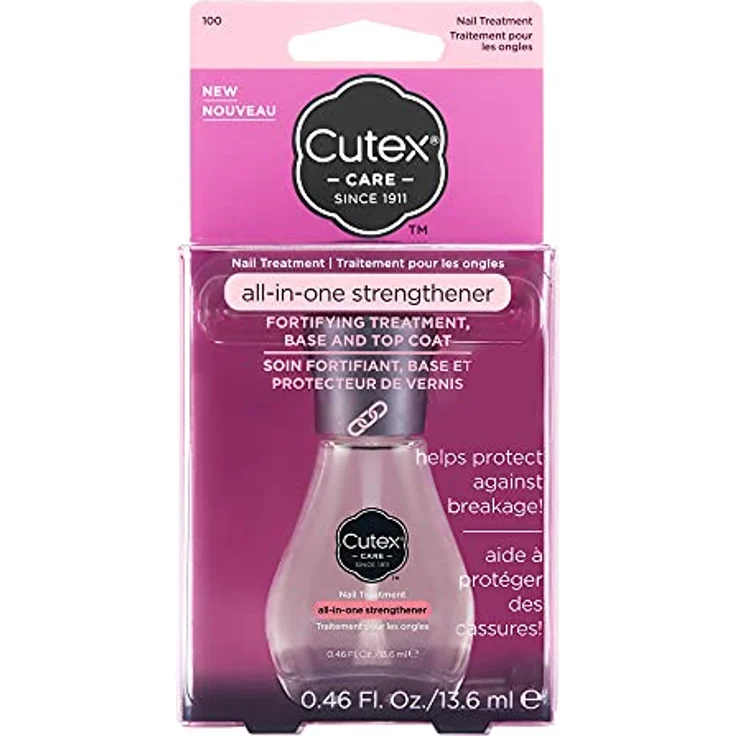 Cutex Fortifying Treatment Base & Top Coat 13,6 ml – Bild 3