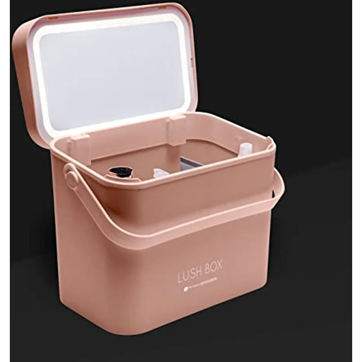 RIO Lush Box Vanity Case, geräumige Kosmetiktasche aus hochwertigem, abwaschbarem Material für Damen – Bild 6