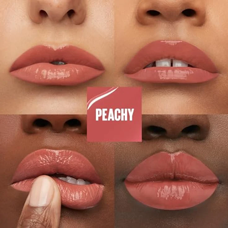 Maybelline SuperStay® Vinyl Ink Liquid Lippenstift 15 Peachy 4,2 ml  – Bild 3
