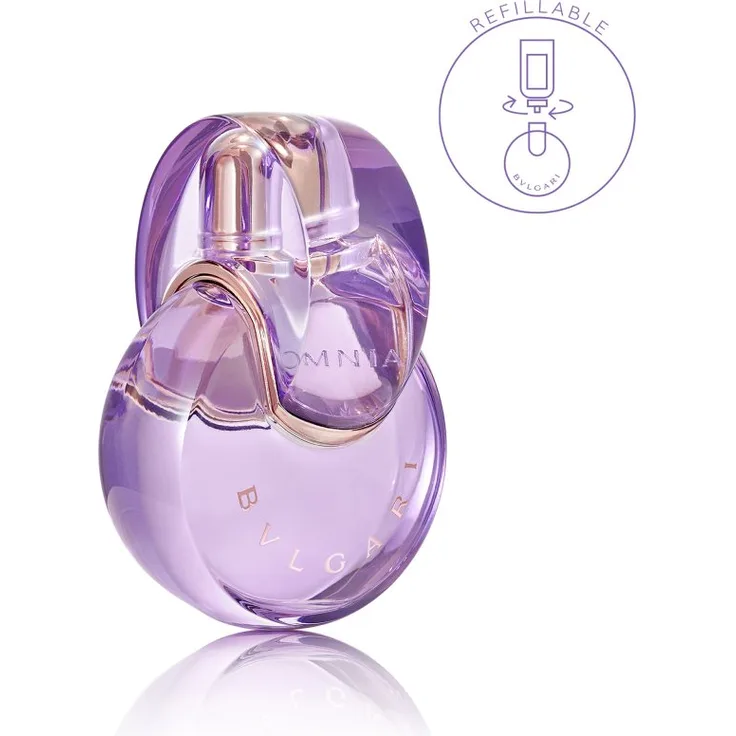 BVLGARI Omnia Amethyste, Eau de Toilette nachfüllbar für Damen, 100 ml