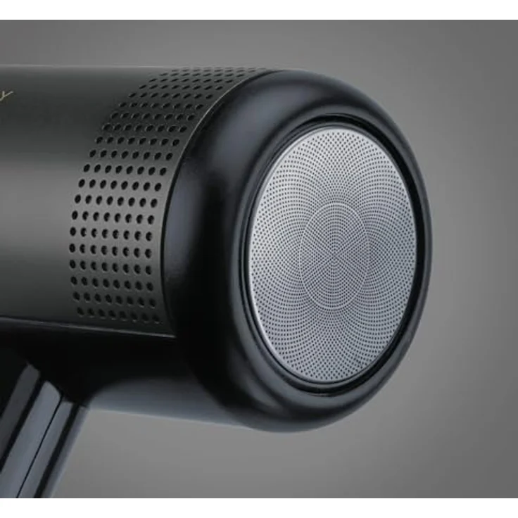 Diva Pro Atmos Haartrockner, 2000 Watt, Kaltstufe, Ionen-Technologie, DC-Motor, inkl. Diffusor, schwarz – Bild 5