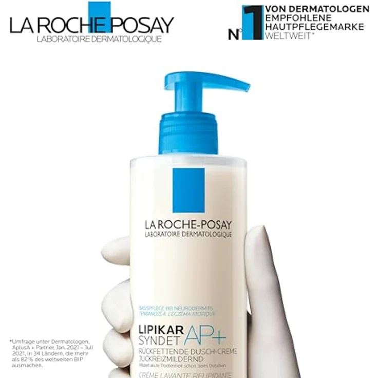 La Roche-Posay Lipikar Syndet AP Creme Lavante 400 ml – Bild 4