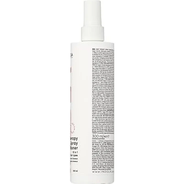 Indola Hair Therapy Spray Conditioner, ausspülfreier Conditioner im Spray, 300 ml, für alle Haartypen, vegan, nährt und regeneriert – Bild 4